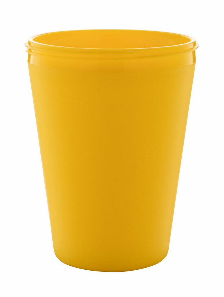 Термокружка індивідуальна CreaCup Mini, з кришкою, колір жовтий - AP892007-02_A- Фото №1 Термокружка індивідуальна CreaCup Mini, з кришкою, колір жовтий - AP892007-02_A- Фото №1