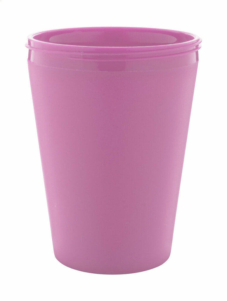 Термокружка індивідуальна CreaCup Mini, з кришкою, колір рожевий - AP892007-04_A- Фото №1 Термокружка індивідуальна CreaCup Mini, з кришкою, колір рожевий - AP892007-04_A- Фото №1