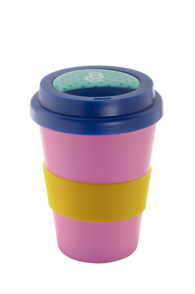 Термокружка індивідуальна CreaCup Mini, з кришкою, колір синій - AP892007-06_B- Фото №3