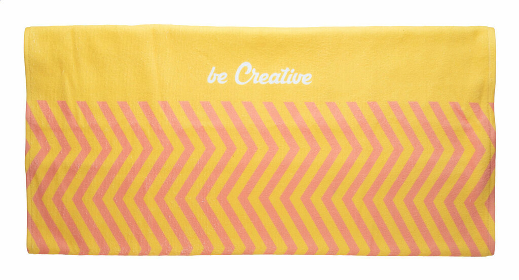 Полотенце под сублимацию CreaTowel, цвет белый - AP718207-01- Фото №3