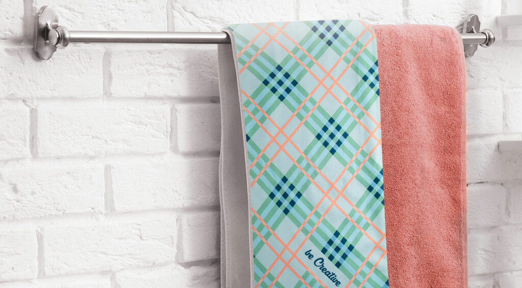Полотенце под сублимацию CreaTowel, цвет белый - AP718207-01- Фото №7