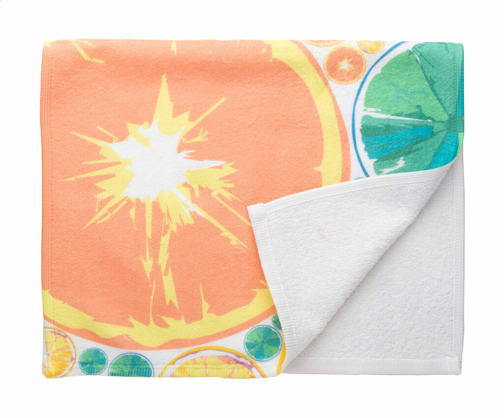 Полотенце под сублимацию CreaTowel, цвет белый - AP718186-01- Фото №5