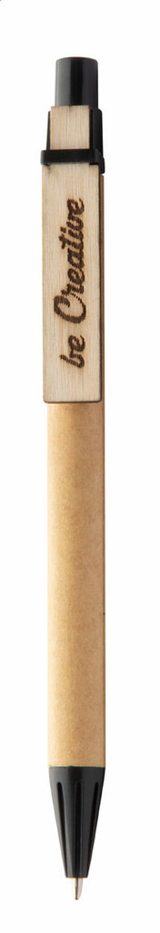 Ручка кулькова CreaClip Eco, колір чорний - AP718189-10- Фото №19