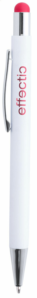 Ручка-стилус шариковая Woner, цвет красный - AP721094-05- Фото №6
