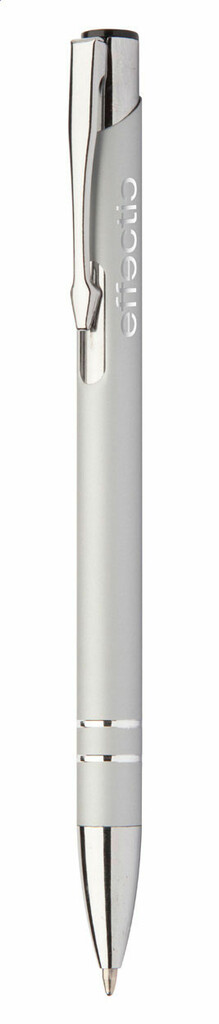 Ручка шариковая Runnel, цвет серебристый - AP805989-21- Фото №1