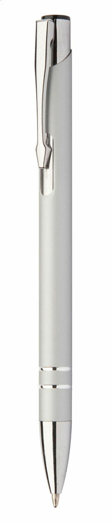 Ручка шариковая Runnel, цвет серебристый - AP805989-21- Фото №2