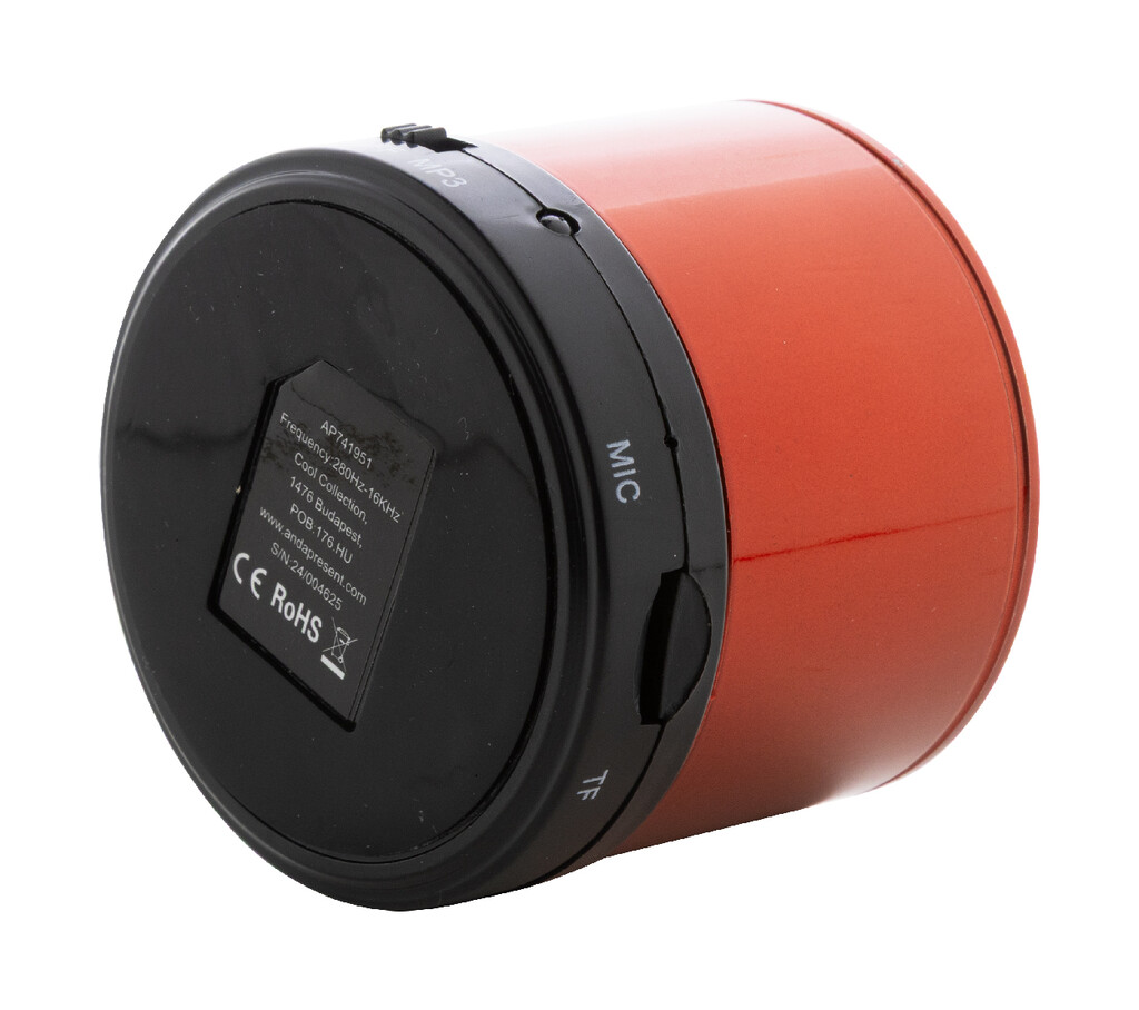 Динамик с Bluetooth Martins, цвет оранжевый - AP741951-03- Фото №3