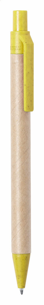 Ручка шариковая Desok, цвет желтый - AP721868-02- Фото №1