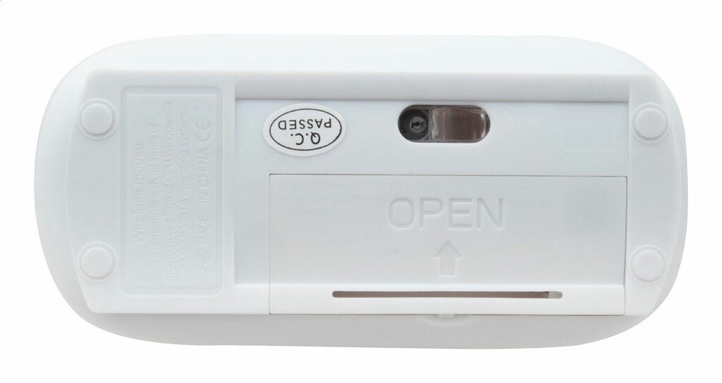 Миша оптична Wlick, колір білий - AP864010-01- Фото №3