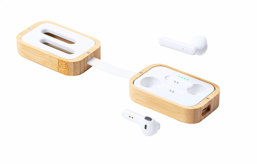 Навушники Bluetooth Tresan, колір натуральний - AP721931- Фото №3