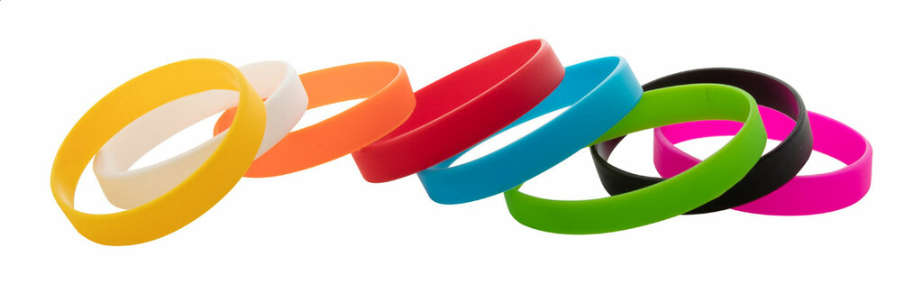 Браслет силиконовый Wristy, цвет желтый - AP809418-02- Фото №3