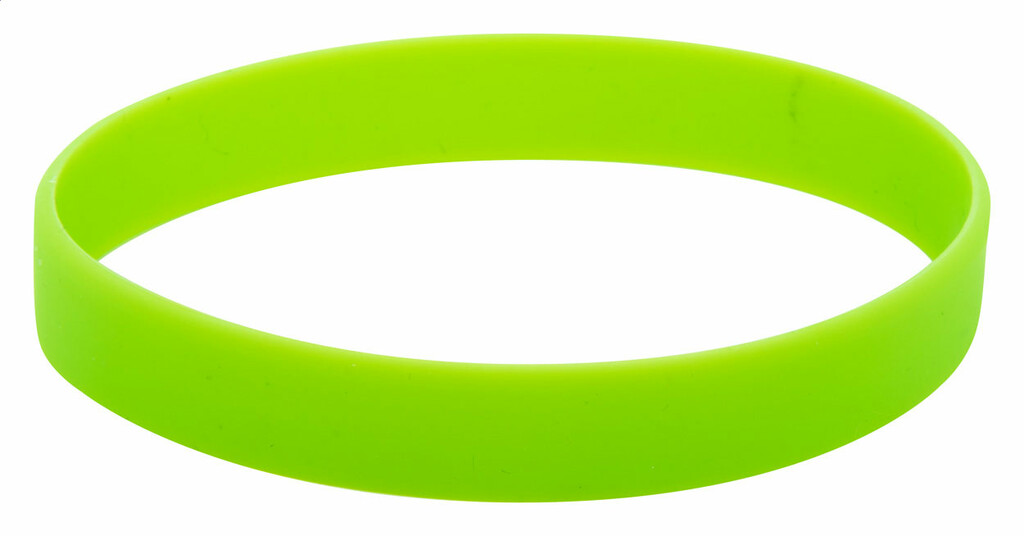 Браслет силіконовий Wristy, колір зелений - AP809418-07- Фото №1