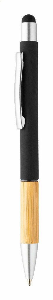 Сенсорна кулькова ручка Zabox, колір чорний - AP722052-10- Фото №1