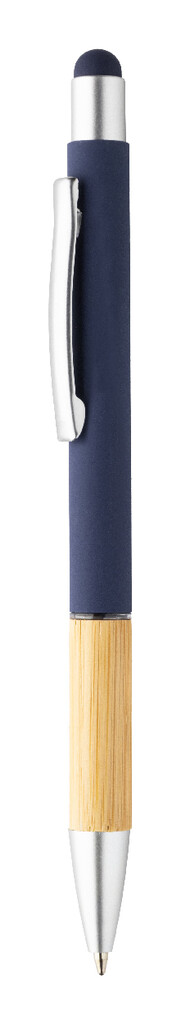 Сенсорна кулькова ручка Zabox, колір темно-синій - AP722052-06A- Фото №1