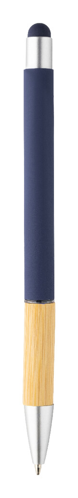 Сенсорна кулькова ручка Zabox, колір темно-синій - AP722052-06A- Фото №2