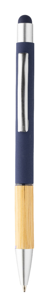 Сенсорна кулькова ручка Zabox, колір темно-синій - AP722052-06A- Фото №3