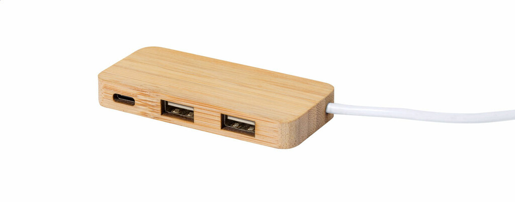 Концентратор USB Norman, колір натуральний - AP722097- Фото №2