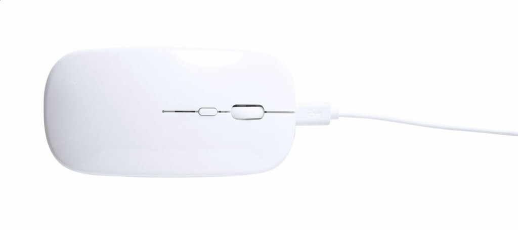 Оптична миша RABS Chestir, колір білий - AP722513-01- Фото №3