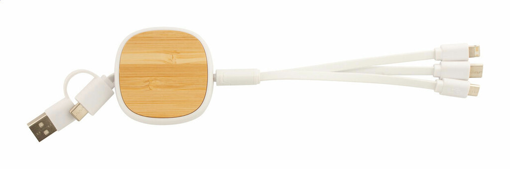 USB-кабель для зарядки Rabsle, цвет белый - AP800521-01- Фото №3