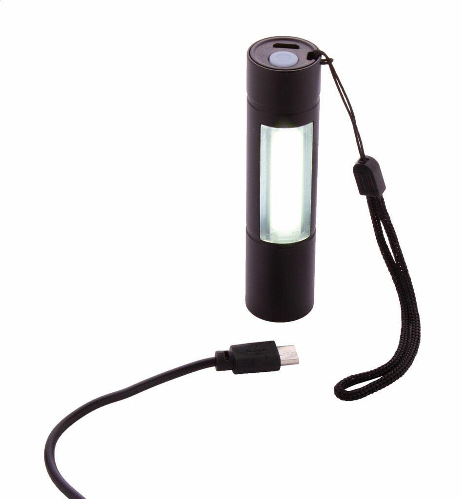 Перезаряжаемый фонарик Chargelight Plus, цвет черный - AP844052- Фото №6