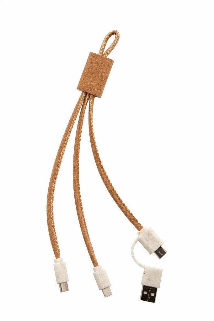 USB-кабель для зарядного пристрою Koruku, колір натуральний - AP864019- Фото №3