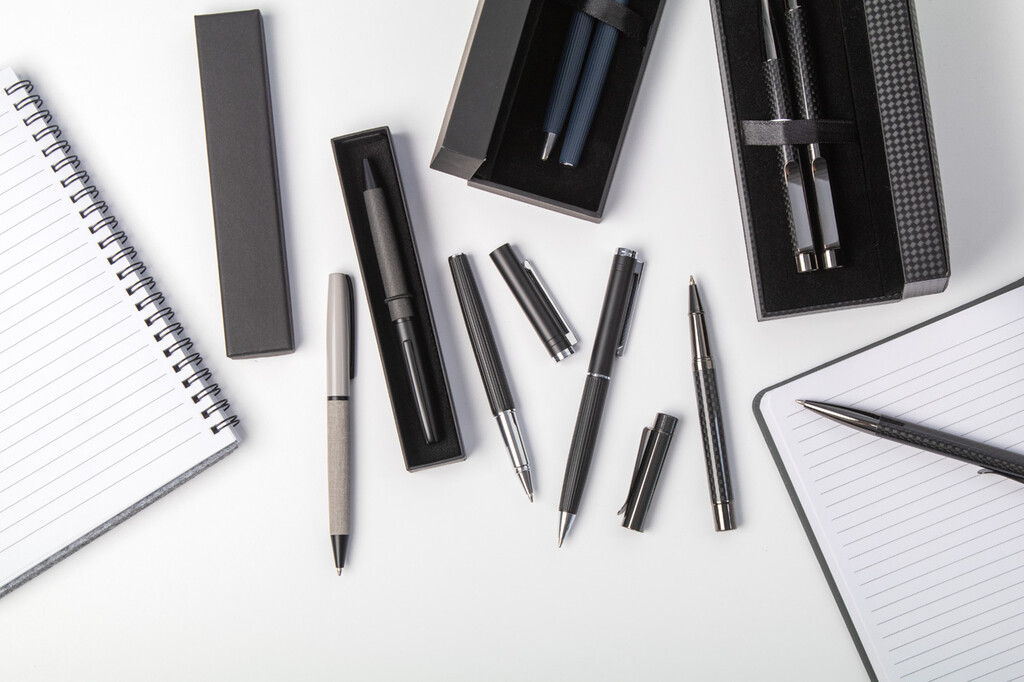 Pen set Braids, цвет black - AP800736-10- Фото №6