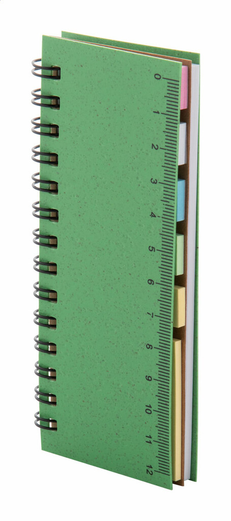 Блокнот WheaNote Mini, цвет зеленый - AP800743-07- Фото №1