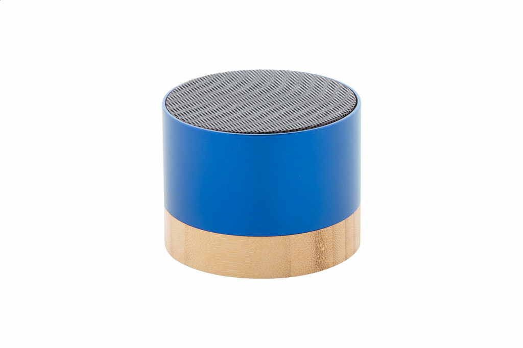 Bluetooth-динамик RalooBeat из преработанного алюминия, цвет синий - AP864024-06- Фото №2