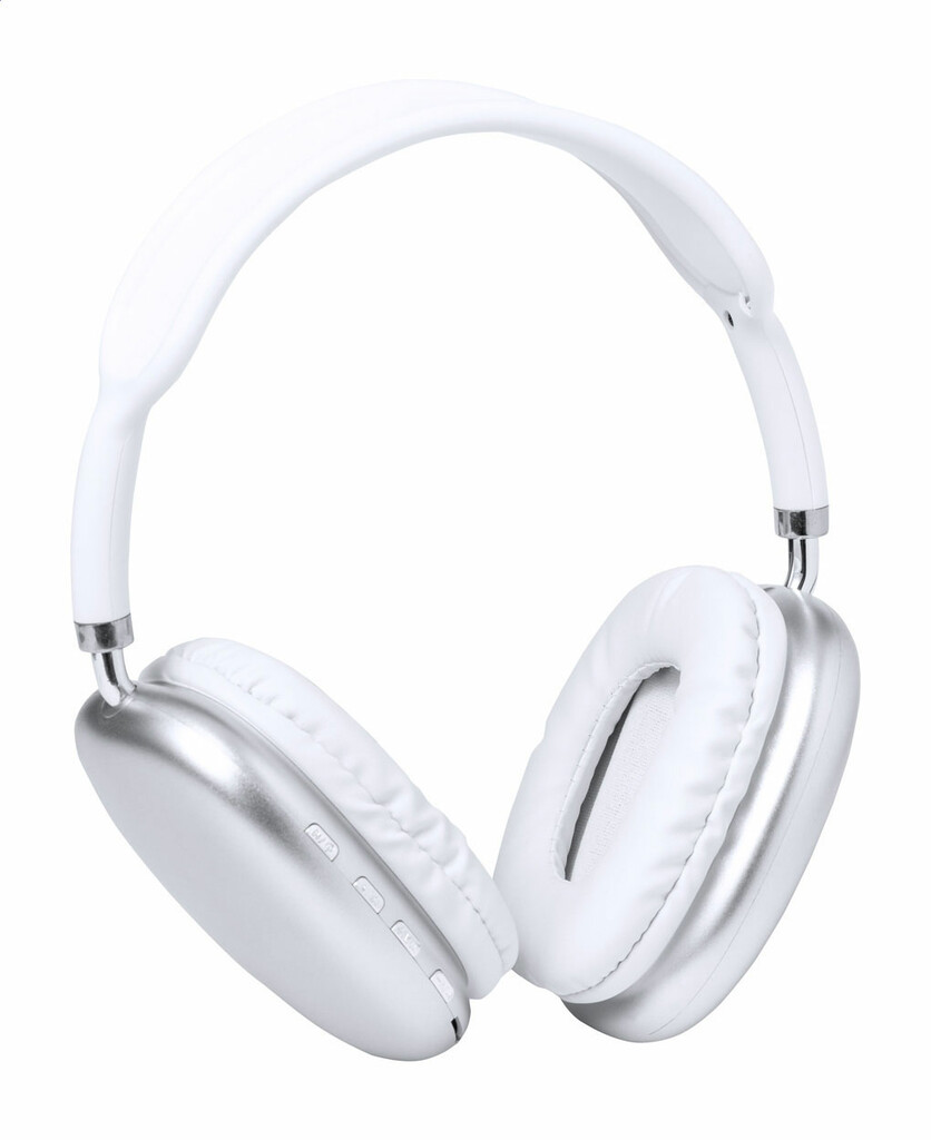 Bluetooth-наушники Curney, цвет белый - AP733408-01- Фото №3