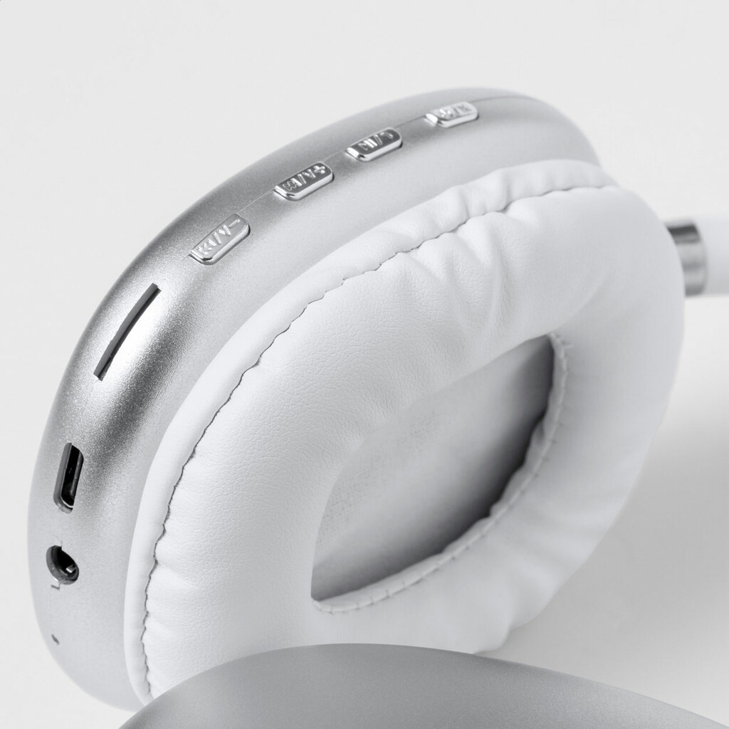 Bluetooth-наушники Curney, цвет белый - AP733408-01- Фото №7