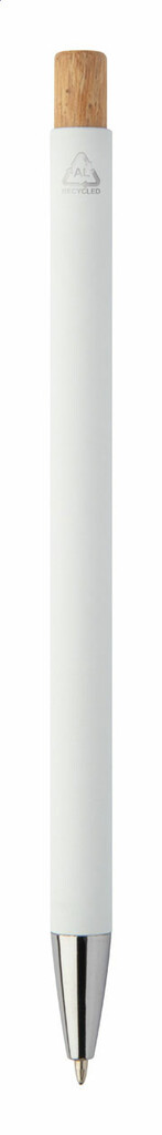 Кулькова ручка Iriboo, колір білий - AP808094-01- Фото №2