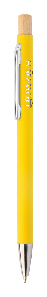 Шариковая ручка Iriboo, цвет желтый - AP808094-02- Фото №1