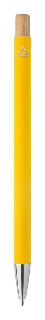 Шариковая ручка Iriboo, цвет желтый - AP808094-02- Фото №2