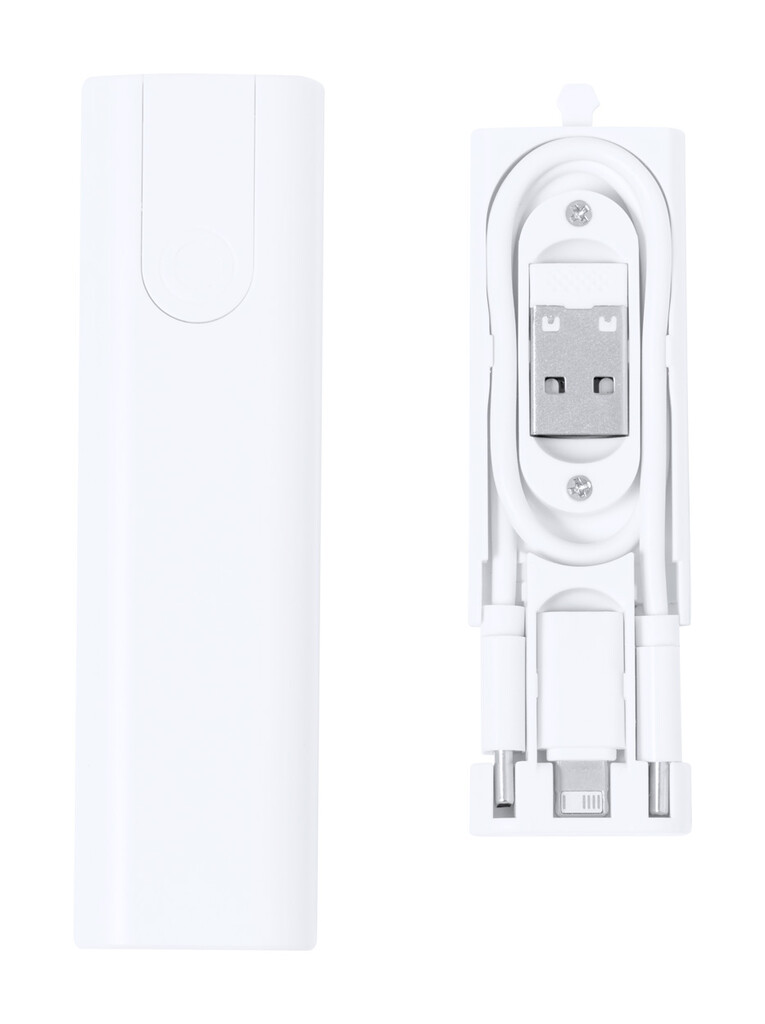 Комплект кабелів USB для зарядного пристрою Tich, колір білий - AP734240-01- Фото №1