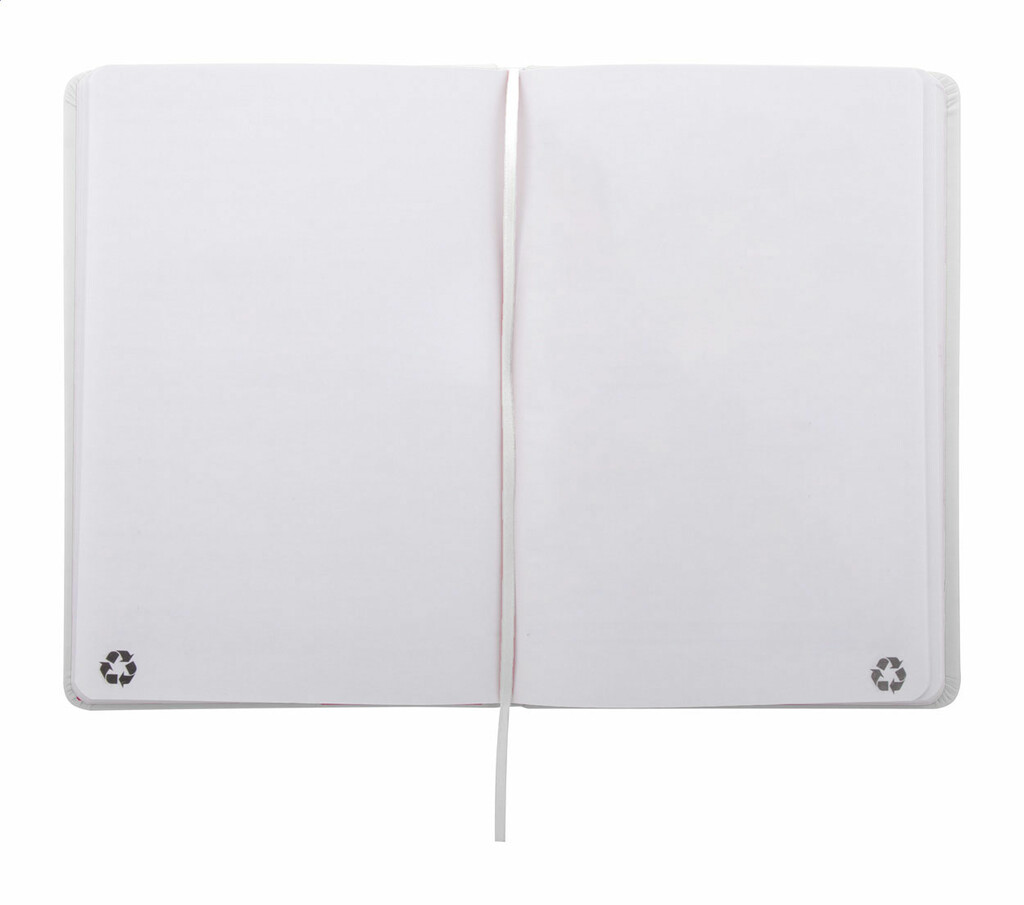 Блокнот Repuk Blank A5, цвет белый - AP800765-01- Фото №3