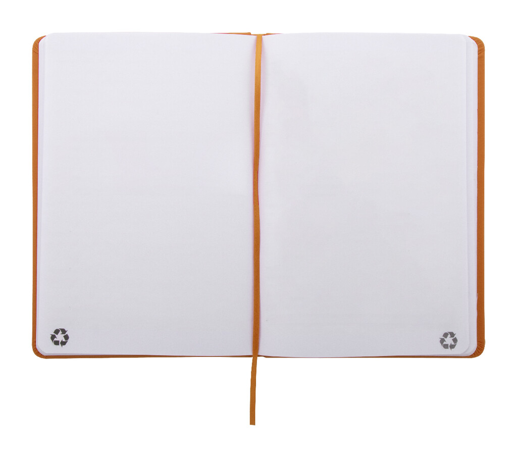 Блокнот Repuk Blank A5, цвет оранжевый - AP800765-03- Фото №3