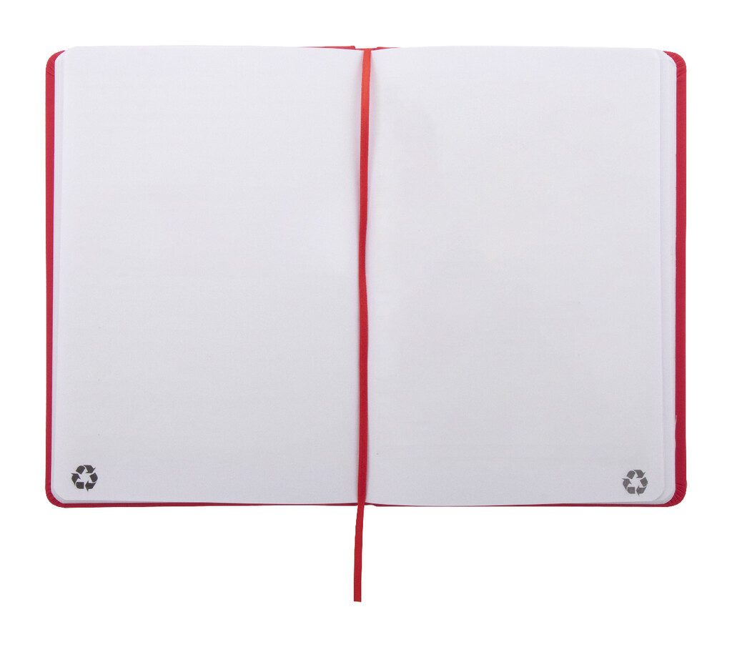 Блокнот Repuk Blank A5, цвет красный - AP800765-05- Фото №3