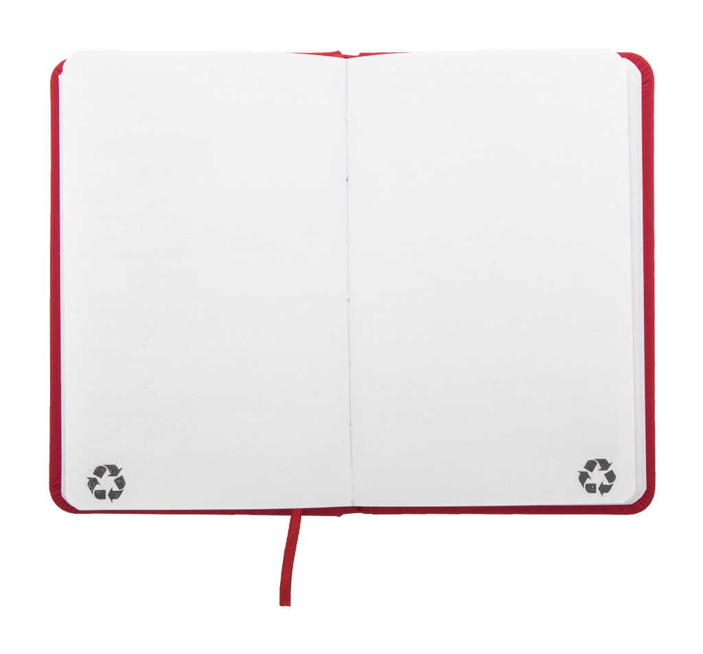 Блокнот Repuk Blank A6, цвет красный - AP800766-05- Фото №3