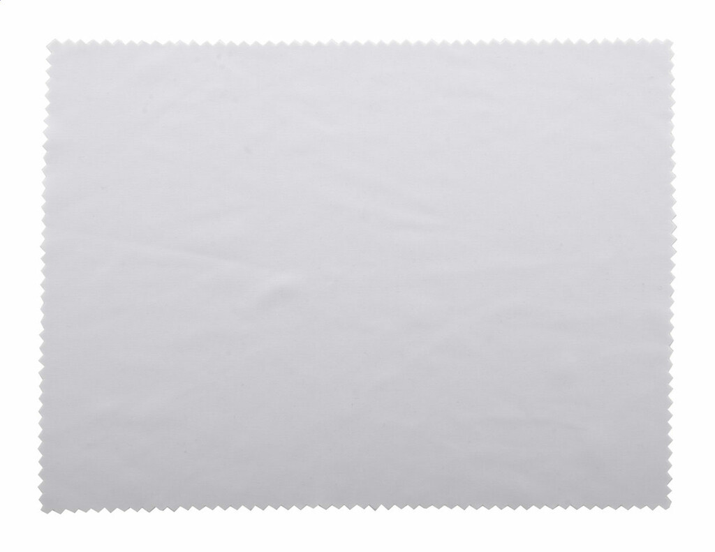 Салфетка для очистки XL RPET, цвет белый - AP874029-01- Фото №3