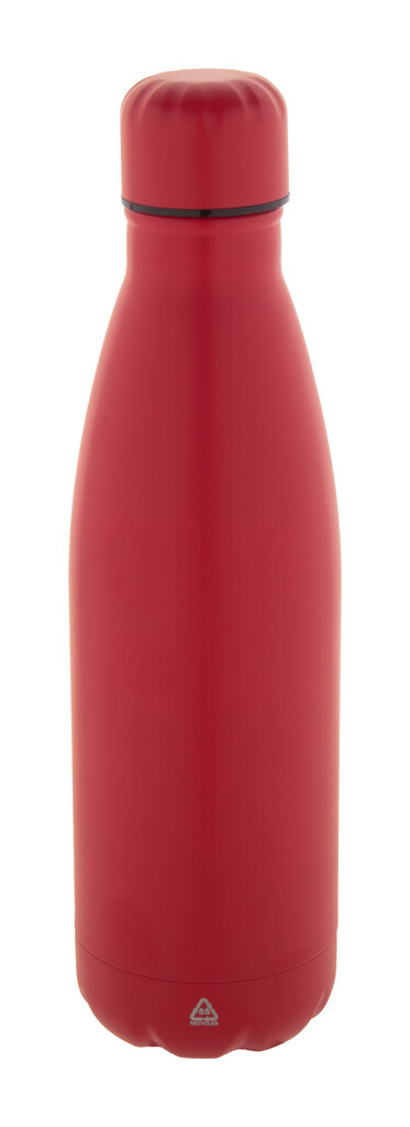 Бутылка из переработанной нержавеющей стали Refill, цвет красный - AP808117-05- Фото №1