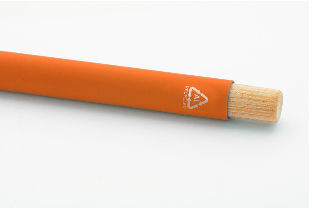 Шариковая ручка Iriboo, цвет оранжевый - AP808094-03- Фото №4