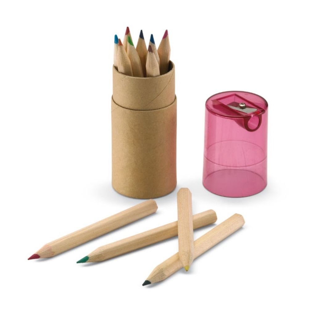 Набір з 12 кольорових олівців