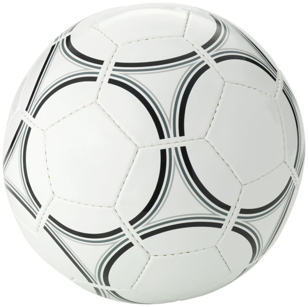 Футбольный мяч Victory, цвет белый, сплошной черный