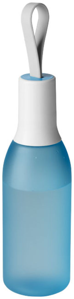 Бутылка Flow, цвет матовый синий, белый