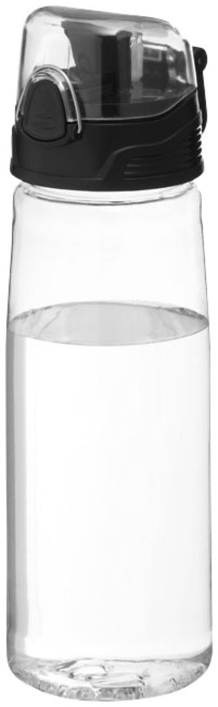 Спортивна пляшка Capri, колір прозорий