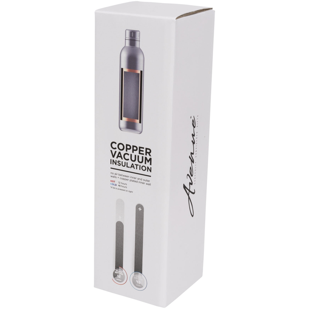 Пляшка спортивна Thor, колір суцільний чорний - 10054900- Фото №3