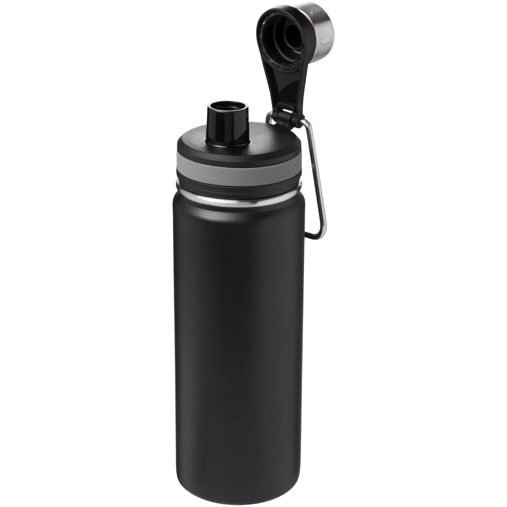 Пляшка спортивна Gessi, колір суцільний чорний - 10064400- Фото №7