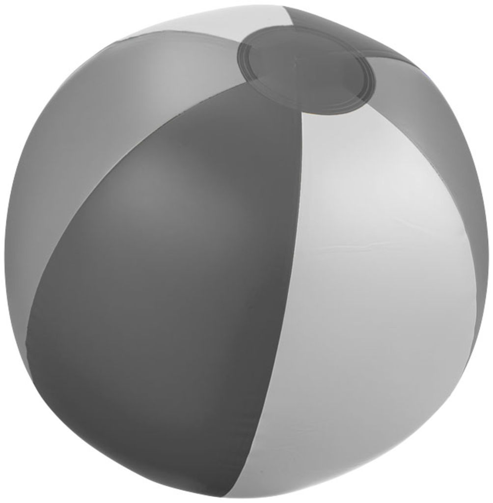 Непрозорий пляжний м'яч Trias, колір сірий