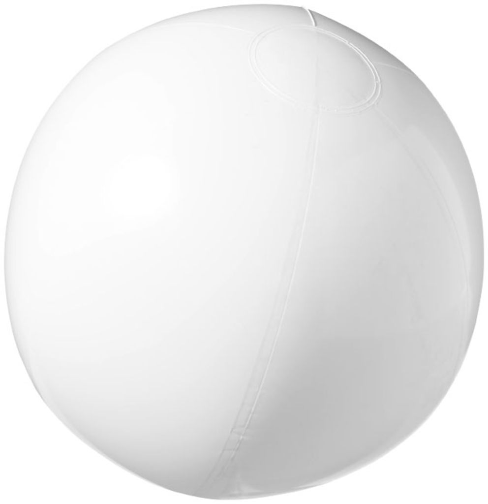 Непрозрачный пляжный мяч Bahamas, цвет белый