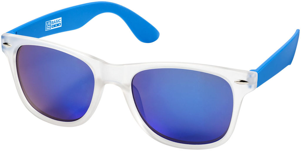 Сонцезахисні окуляри California, колір синій, прозорий